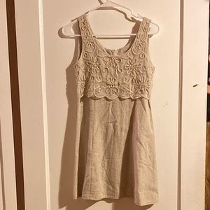 Rib tank dress